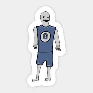 greendale human being mascot community Sticker